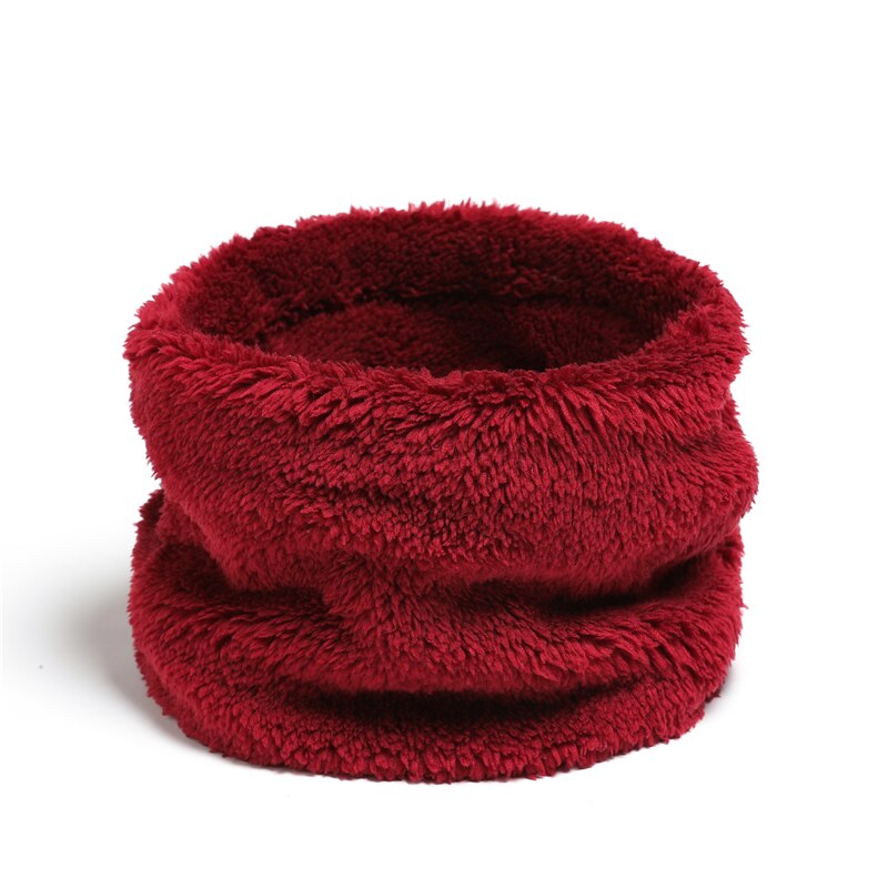 Solid Thick Plush Ring Scarf - K&L Trending Products