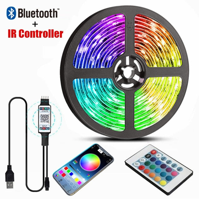 Bluetooth Control RGB Strip Lights - K&L Trending Products