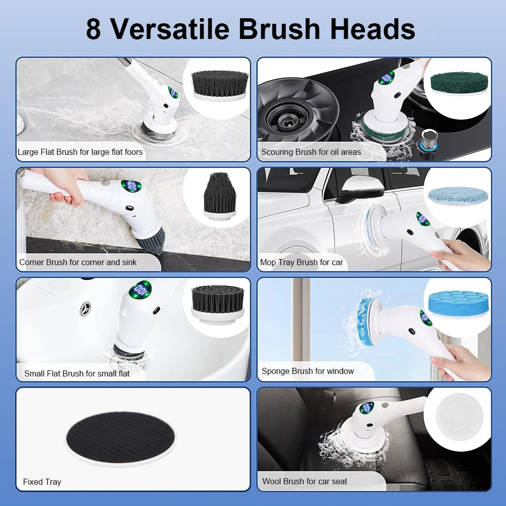 8 in 1 Cleaning Brush - K&L Trending Products