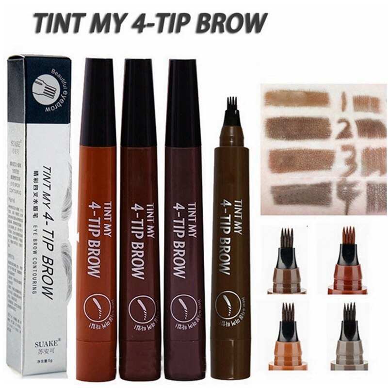 3D 5 Color Waterproof Natural Eyebrow Pencil - K&L Trending Products