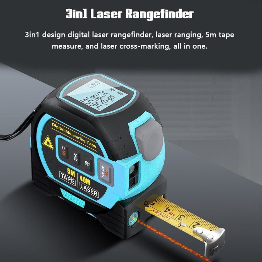 NEOHEXA™ - 3 In 1 Laser Tape Measure - K&L Trending Products