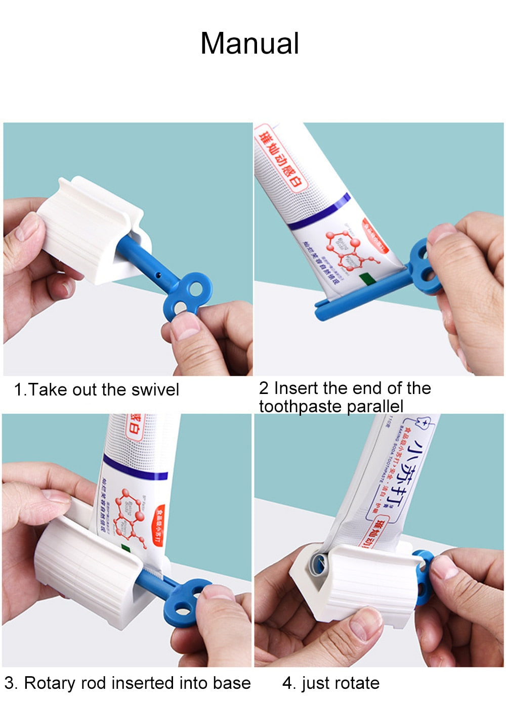 Toothpaste Squeezer Rolling Tube - K&L Trending Products