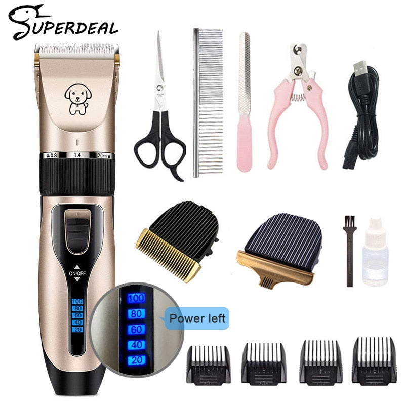 Dog Hair Clippers Trimmer Set - K&L Trending Products