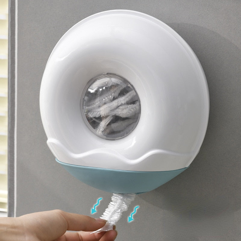 Wall Mounted Plastic Wrap Bag Holder - K&L Trending Products