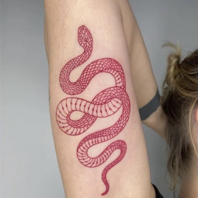 Black Snakes Body Tattoo - K&L Trending Products