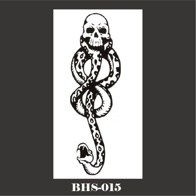 Black Snakes Body Tattoo - K&L Trending Products