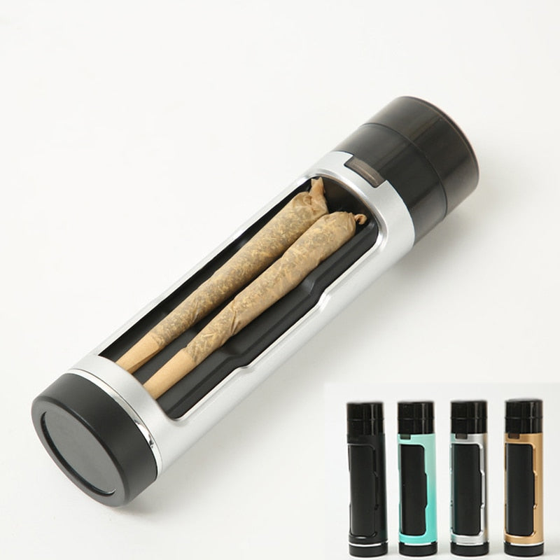 3 In 1 Tobacco Grinder Cigarettes Case - K&L Trending Products