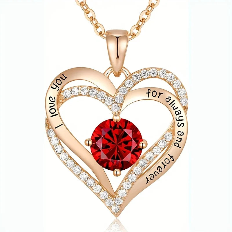 Ruby Radiance Necklace - K&L Trending Products