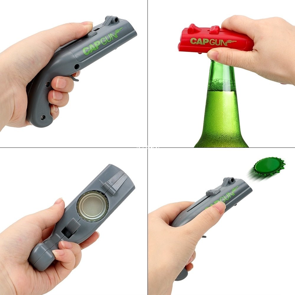 Cap Gun Beer Bottle Opener - K&L Trending Products