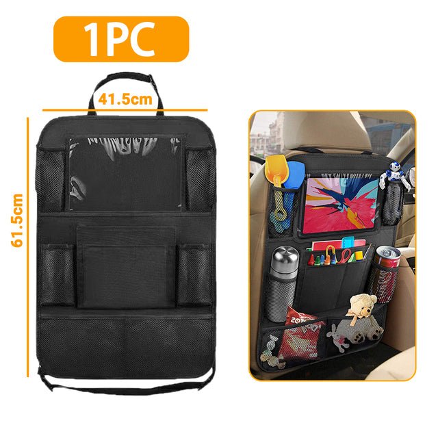 Car Backseat Organizer with Touch Screen Tablet Holder - K&L Trending Products