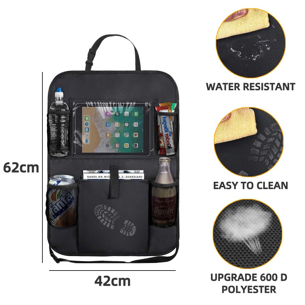 Car Backseat Organizer with Touch Screen Tablet Holder - K&L Trending Products