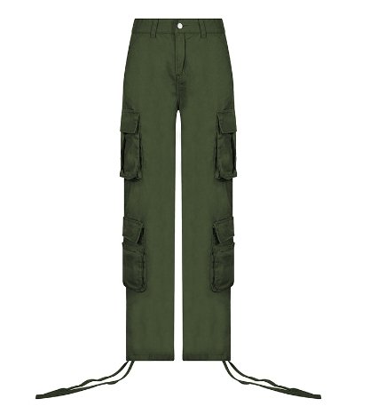 Cargo Solid Baggy Pants - K&L Trending Products