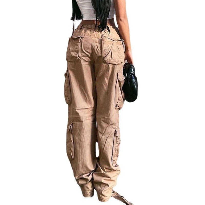 Cargo Solid Baggy Pants - K&L Trending Products