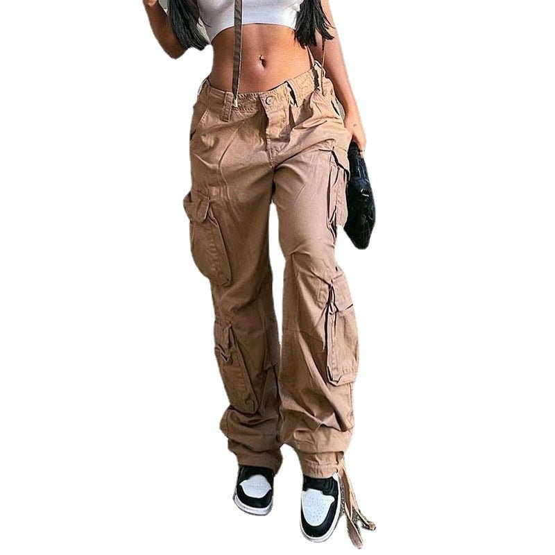 Cargo Solid Baggy Pants - K&L Trending Products