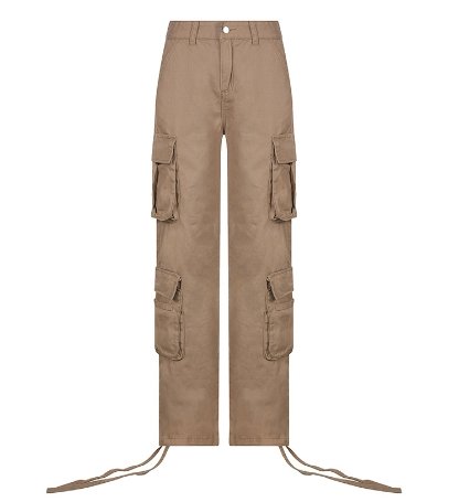 Cargo Solid Baggy Pants - K&L Trending Products