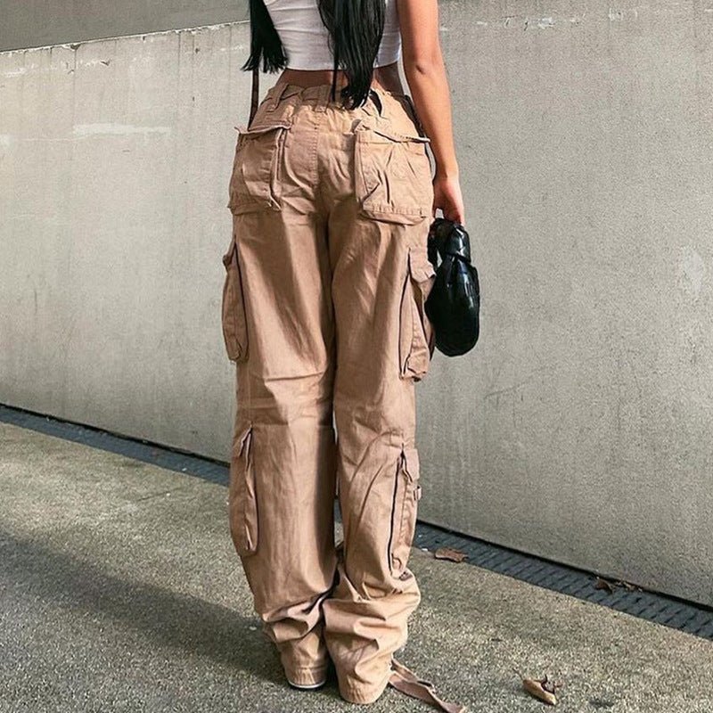 Cargo Solid Baggy Pants - K&L Trending Products