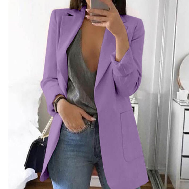 Casual Long Sleeve Business Suit Jacket - K&L Trending Products