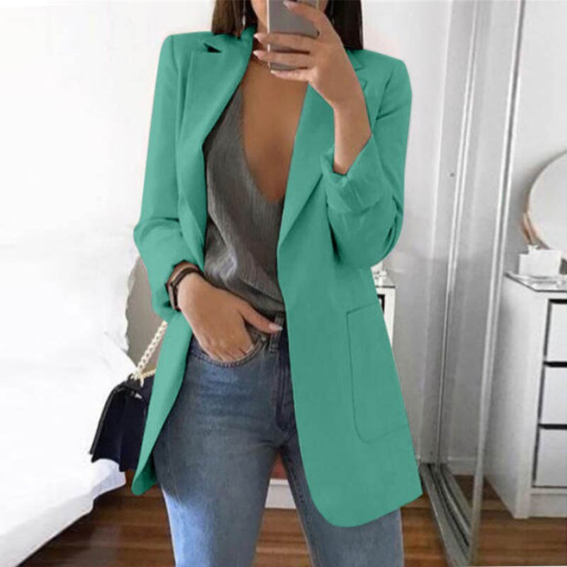 Casual Long Sleeve Business Suit Jacket - K&L Trending Products