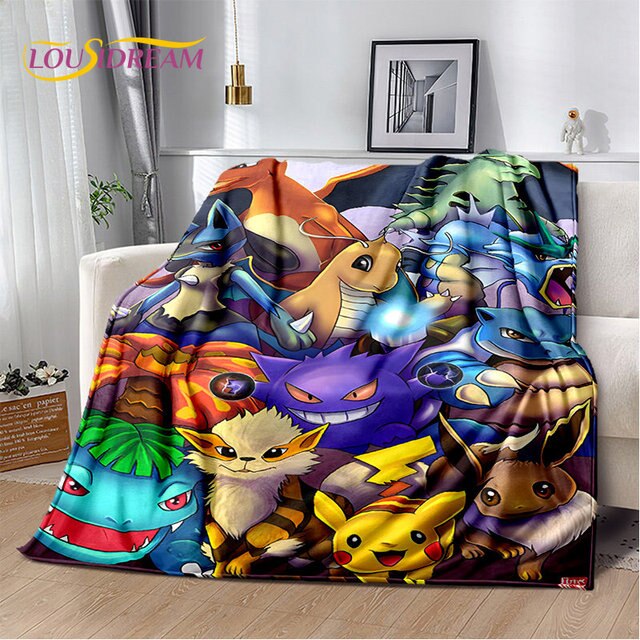 Pokemon Soft Plush Blanket - K&L Trending Products