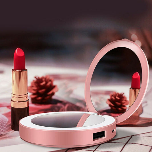 Charging Treasure Makeup Mirror With Light - K&L Trending Products