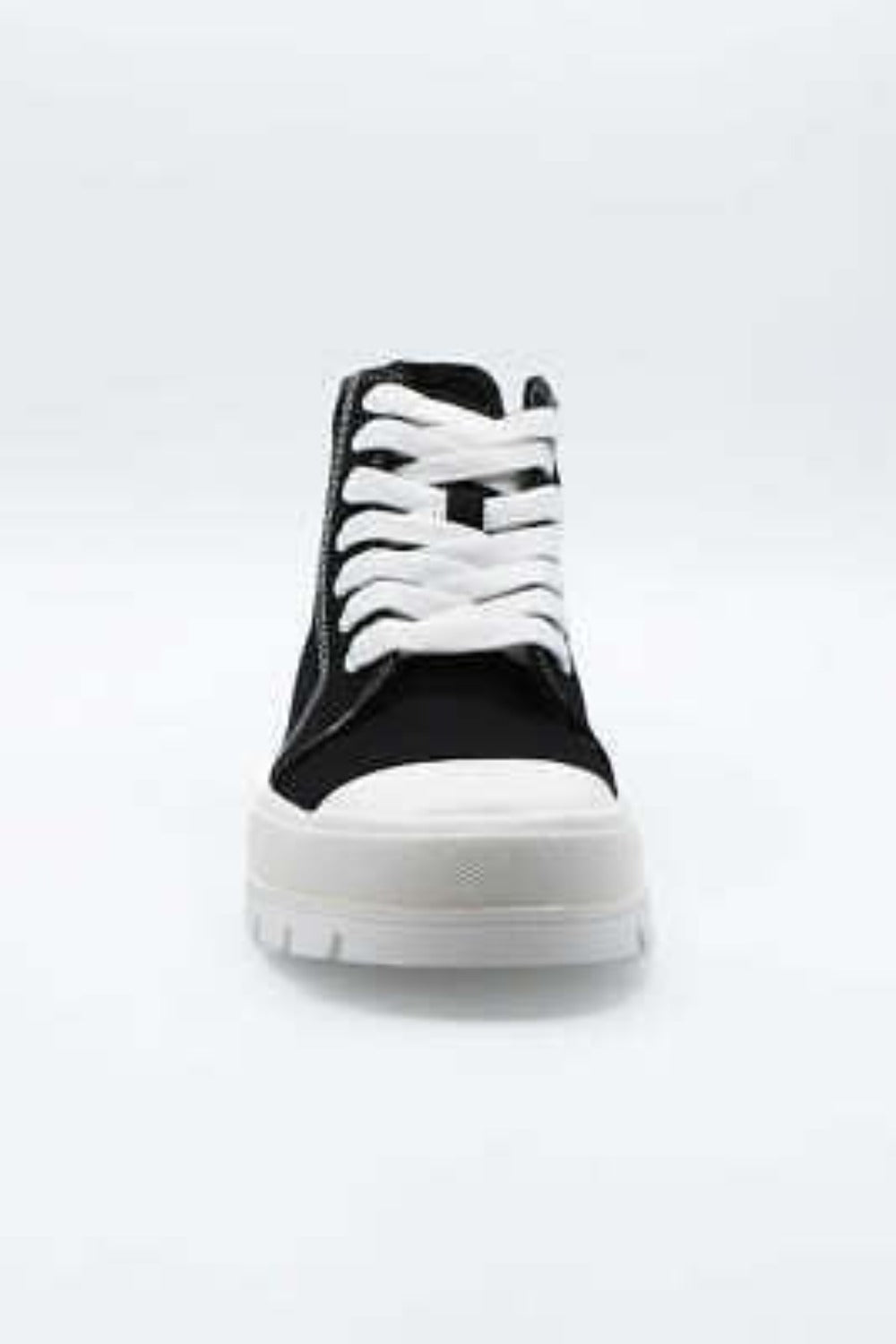 Chunky Platform Heel High-Top Sneakers - K&L Trending Products