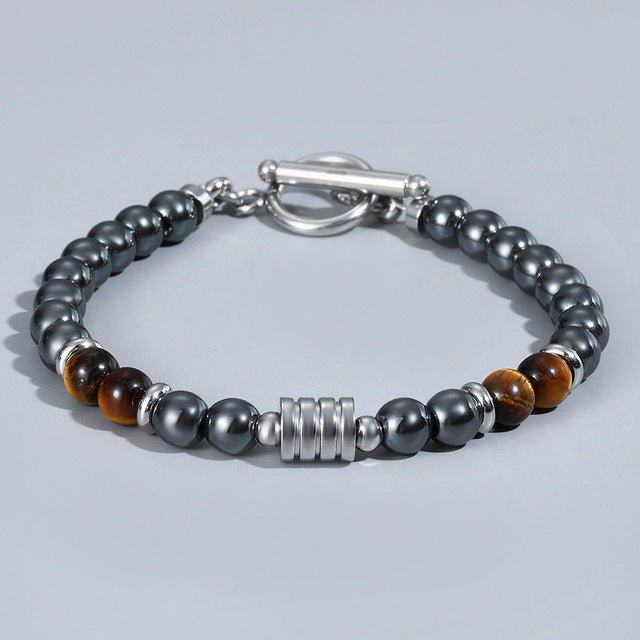 Clasp Tiger Eye Bracelet for Men - K&L Trending Products