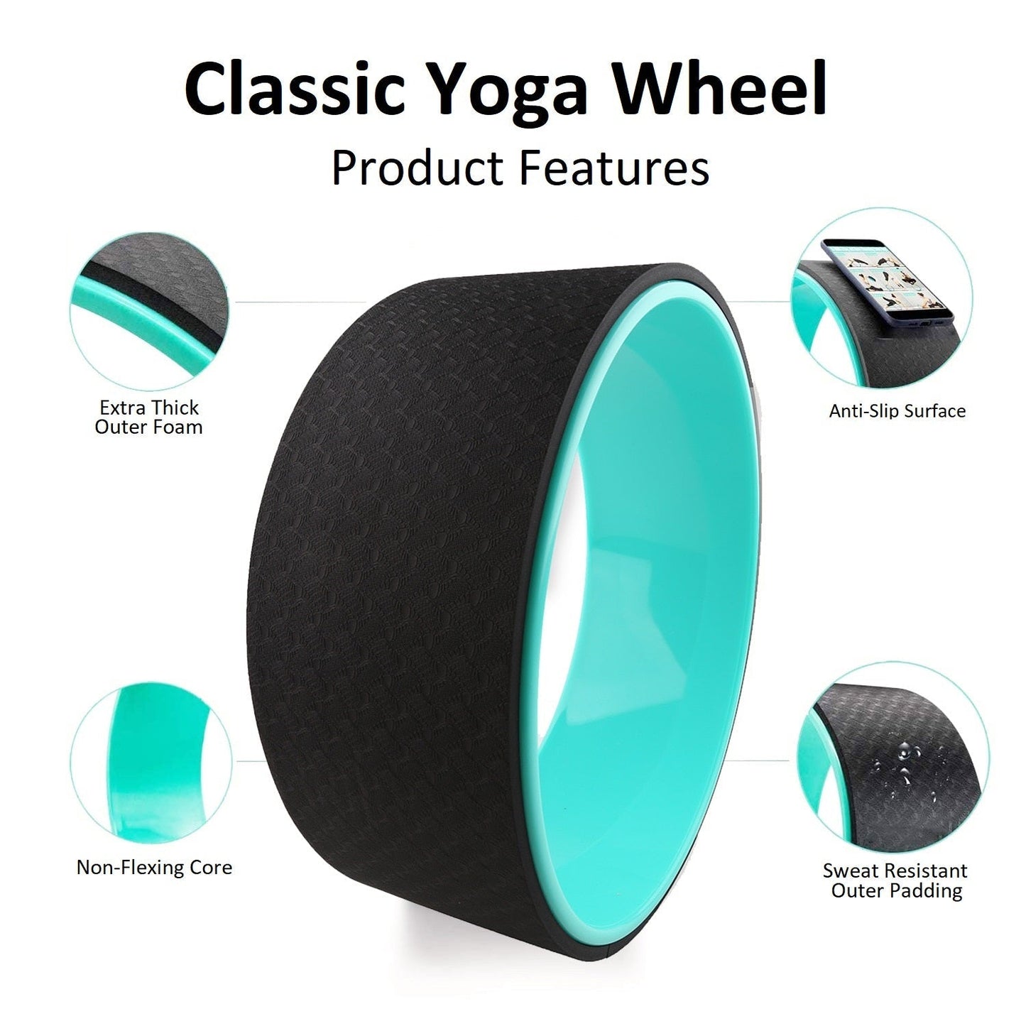 Classic Yoga Wheel - K&L Trending Products