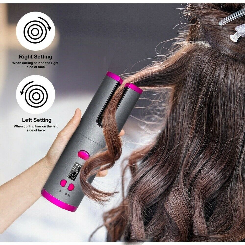 Cordless Rotating Hair Curler - K&L Trending Products