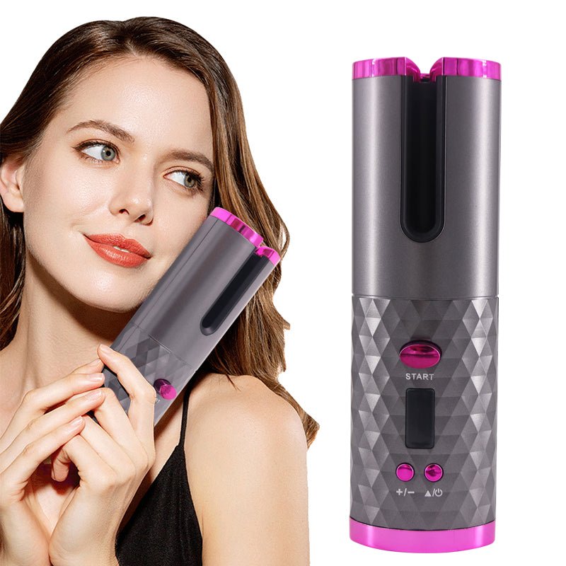 Cordless Rotating Hair Curler - K&L Trending Products