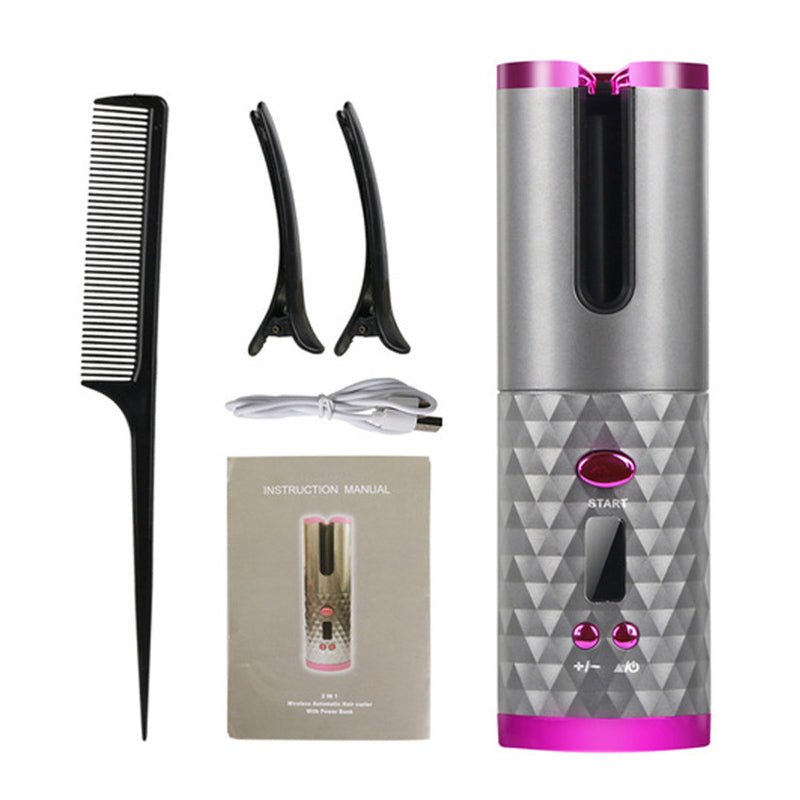 Cordless Rotating Hair Curler - K&L Trending Products