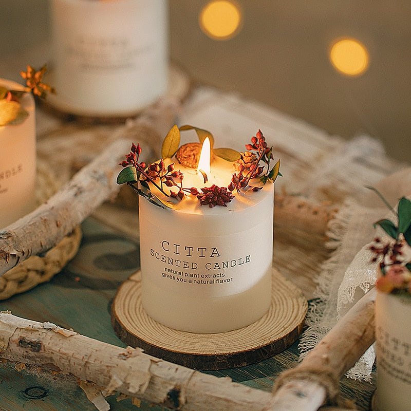 Creative Soy Wax Romantic Aromatherapy Candles - K&L Trending Products