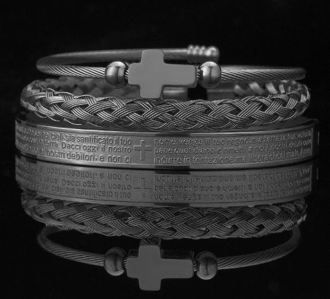 Cross Spanish Carving Bracelet Set - K&L Trending Products