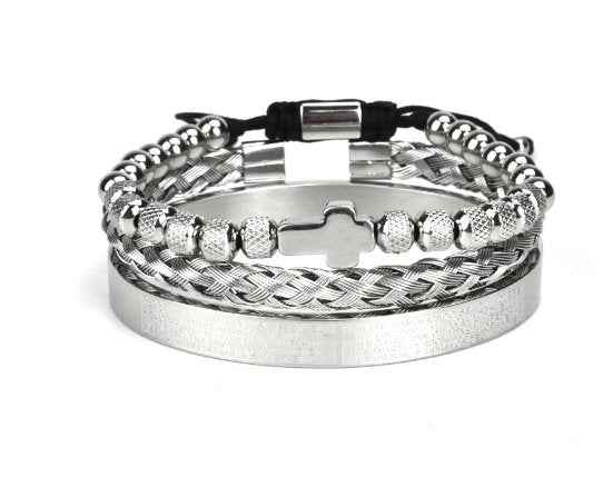 Cross Spanish Carving Bracelet Set - K&L Trending Products