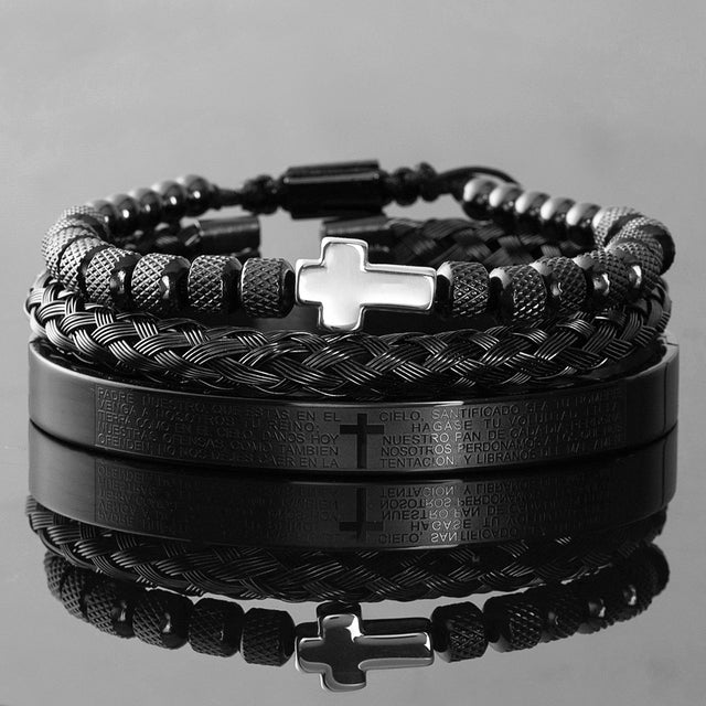 Cross Spanish Carving Bracelet Set - K&L Trending Products