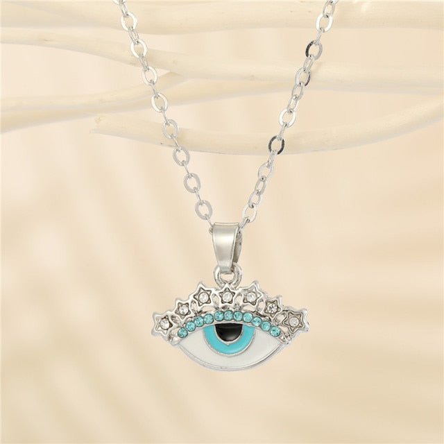 Crystal Turkish Evil Eye Necklace - K&L Trending Products