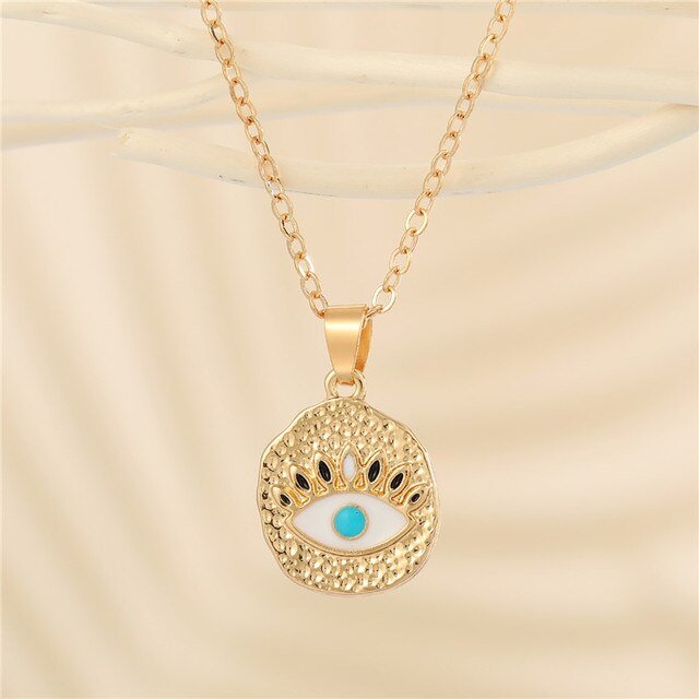 Crystal Turkish Evil Eye Necklace - K&L Trending Products