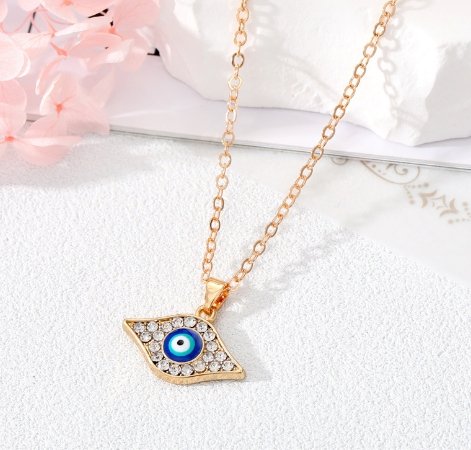 Crystal Turkish Evil Eye Necklace - K&L Trending Products