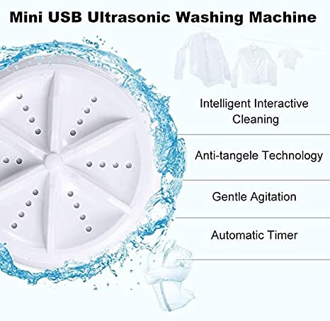 Cyclone Genie™ - #1 Portable Mini Ultrasonic Washing Machine - K&L Trending Products