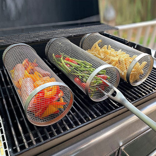 Cylinder Grill Basket - K&L Trending Products