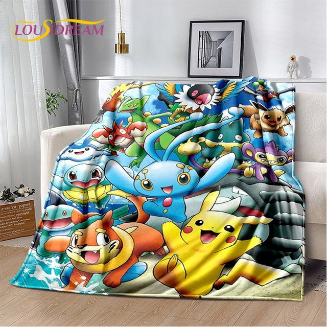 Pokemon Soft Plush Blanket - K&L Trending Products