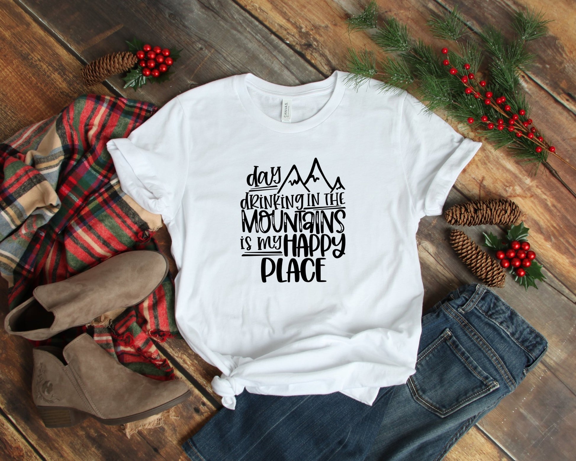 Day Drinking In the Mountains Shirt, Adventure Shirt - K&L Trending Products