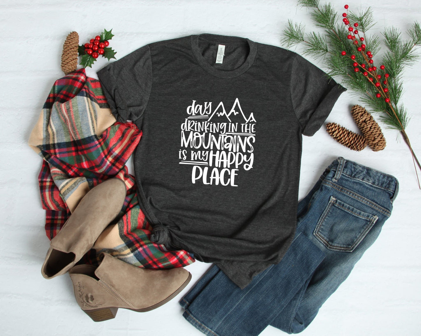 Day Drinking In the Mountains Shirt, Adventure Shirt - K&L Trending Products