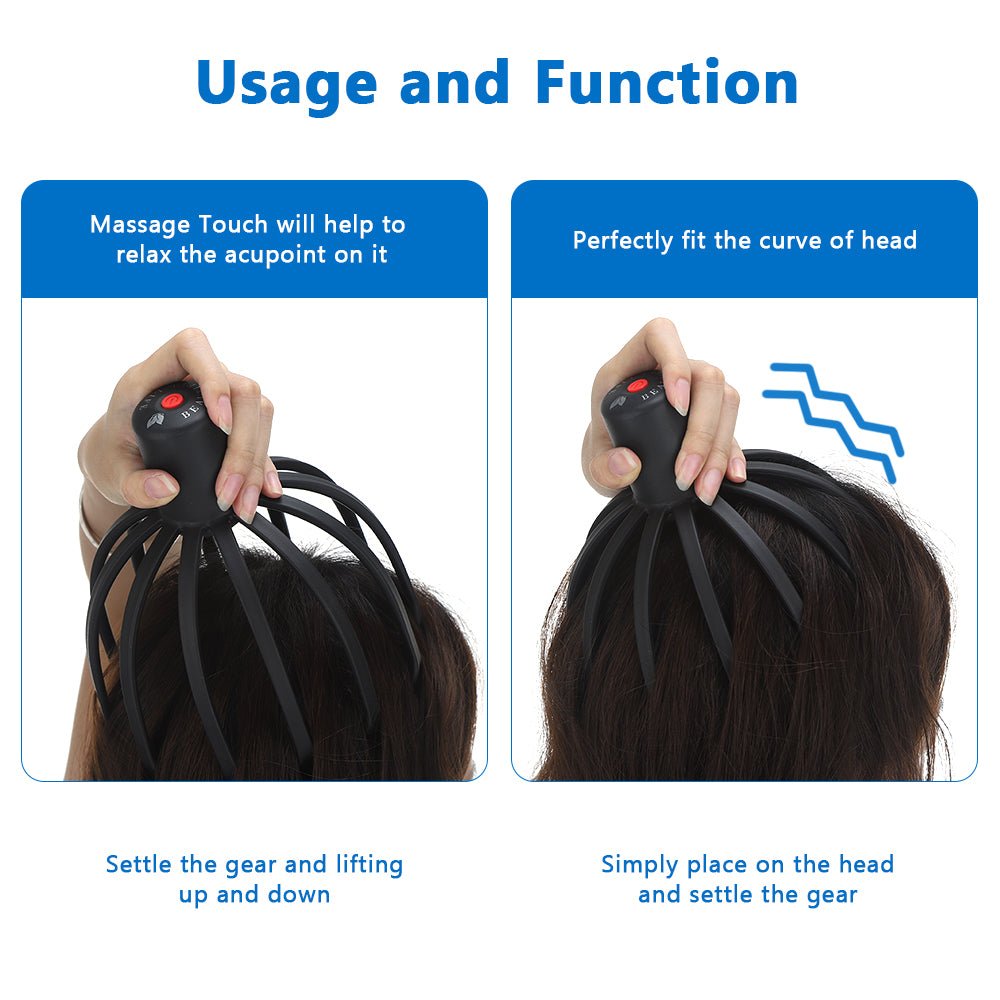 Electric Octopus Scalp Massager - K&L Trending Products