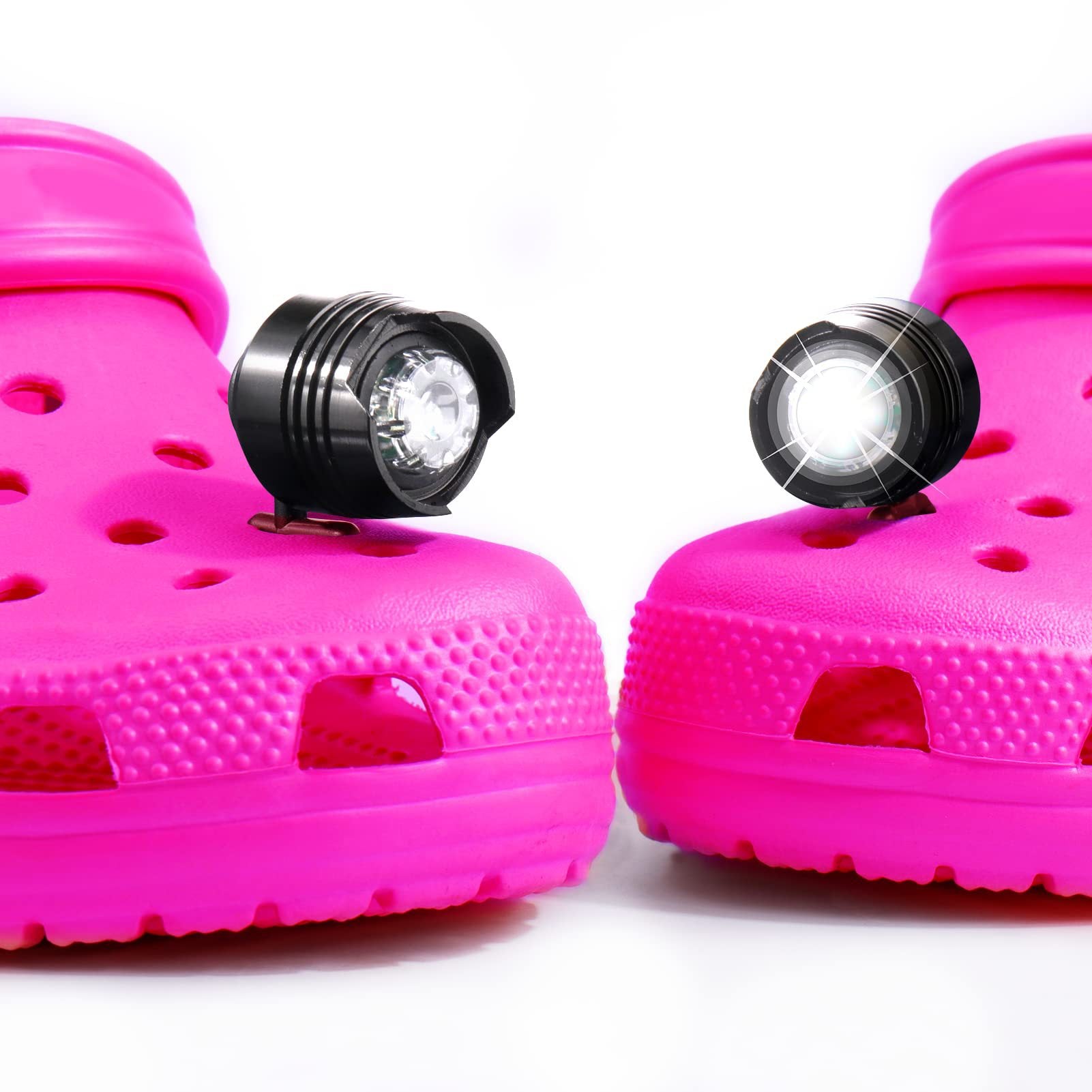 Headlights For Croc Lights Charms Accessories Decorations Shoe Charms Pin for Croc Fit Croc Charms Jeans Wholesale - K&L Trending Products