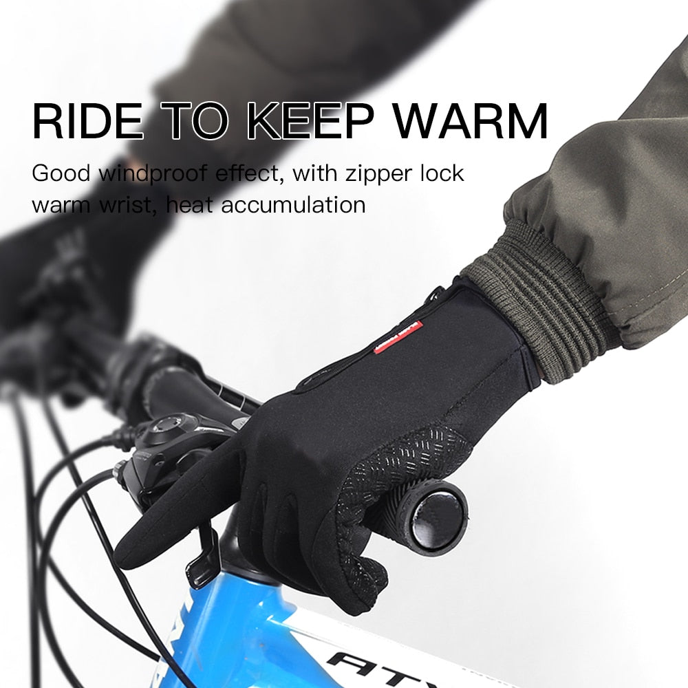 Unisex Touchscreen Thermal Full Finger Gloves - K&L Trending Products