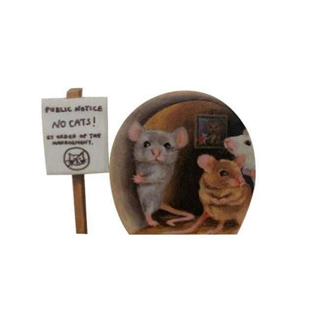 Funny Mouse Hole Wall Stickers - K&L Trending Products