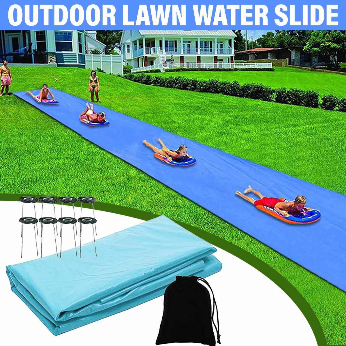 Giant Water Slide! - K&L Trending Products