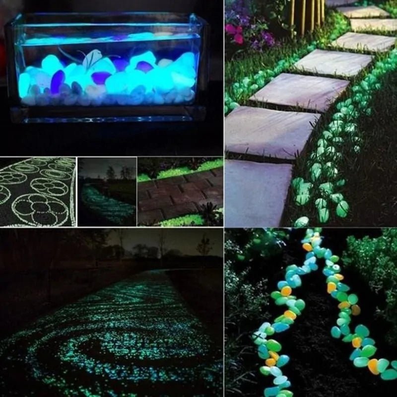 Glow in the Dark Garden Pebbles - K&L Trending Products