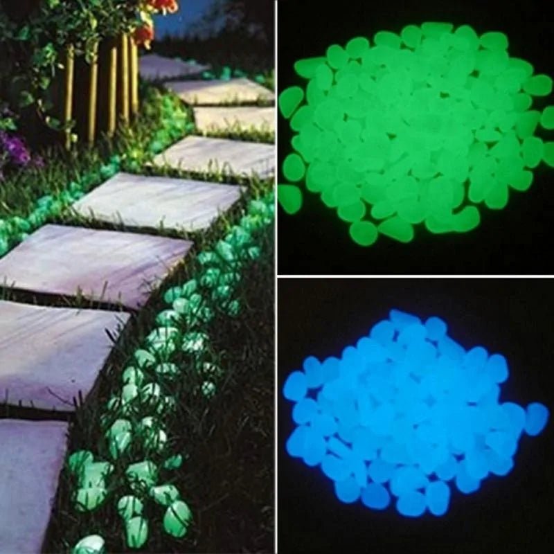 Glow in the Dark Garden Pebbles - K&L Trending Products