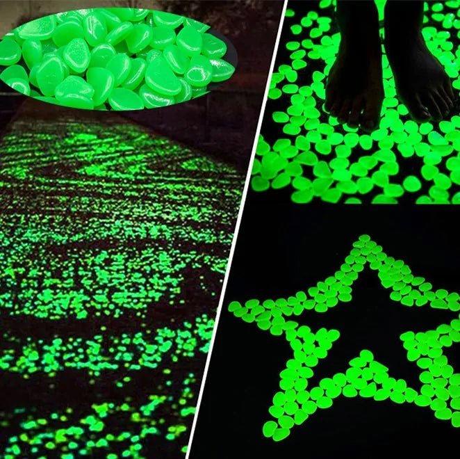 Glow in the Dark Garden Pebbles - K&L Trending Products